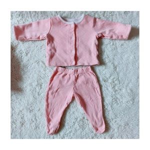 Mark and Spencer matching baby outfit